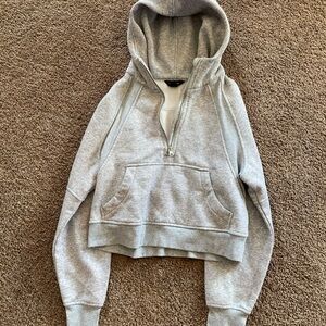 Rae Mode Gray Zip-Up Hoodie